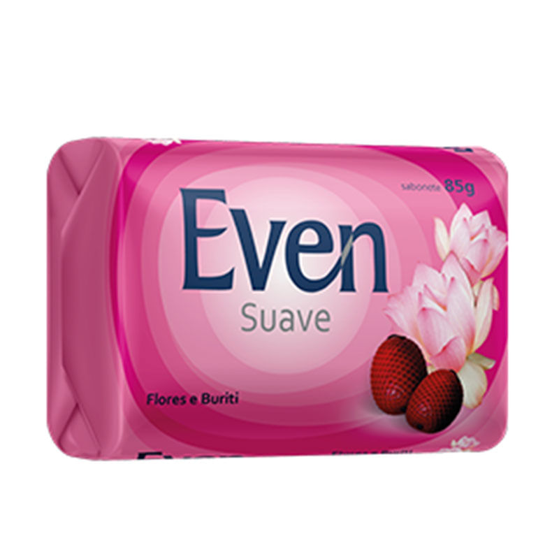 Sabonete Even Suave 85g Flores e Buruti