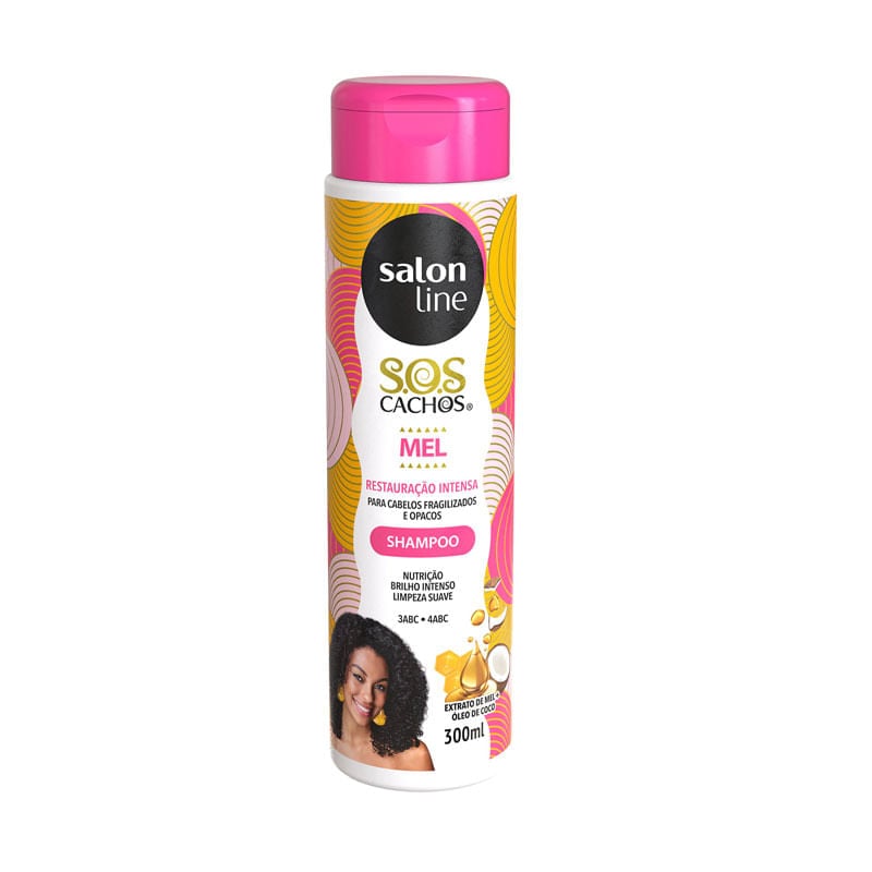 Shampoo Salon Line Sos Mel Cachos Intensos