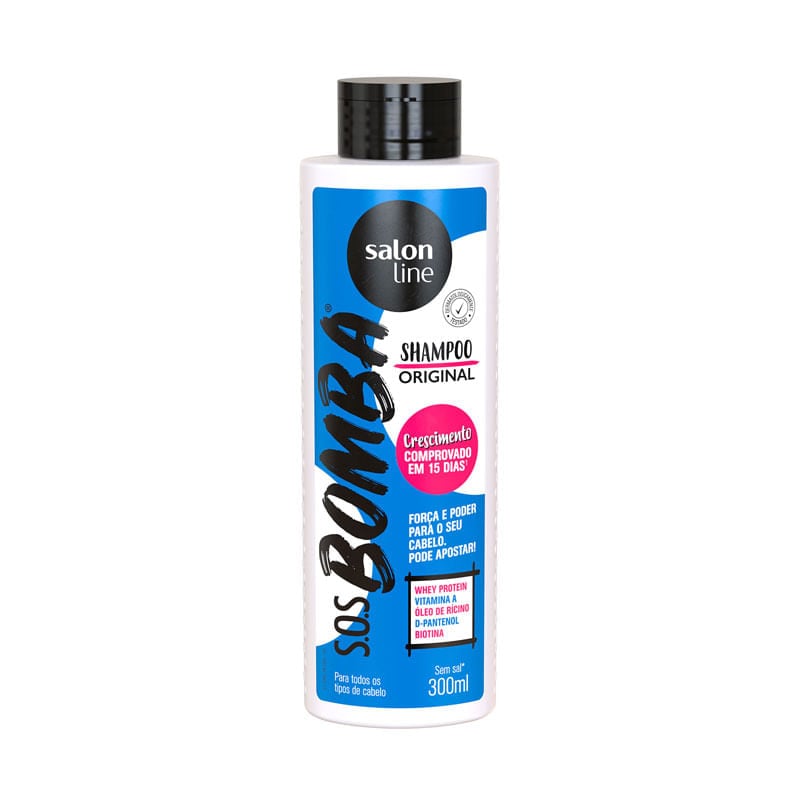 Shampoo Salon Line 300g Sos Bomba Original