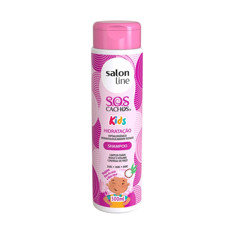 Shampoo Salon Line 300g Sos Kids Cachos