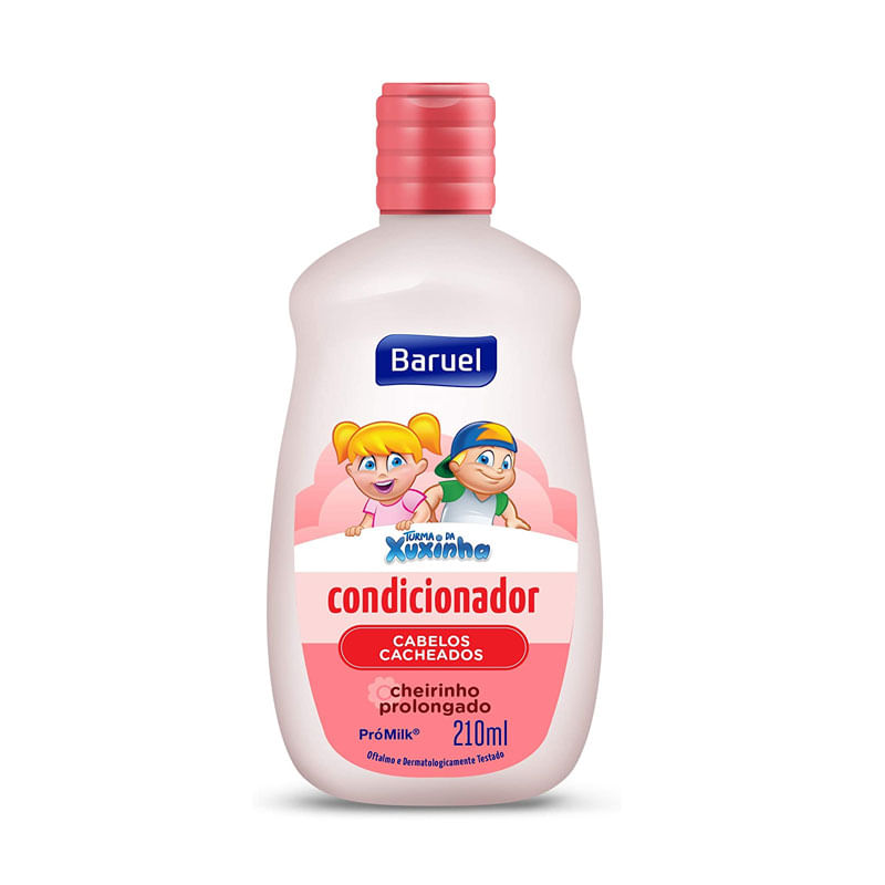 Condicionador Infantil Turma da Xuxinha Cabelos Cacheados 210ml 
