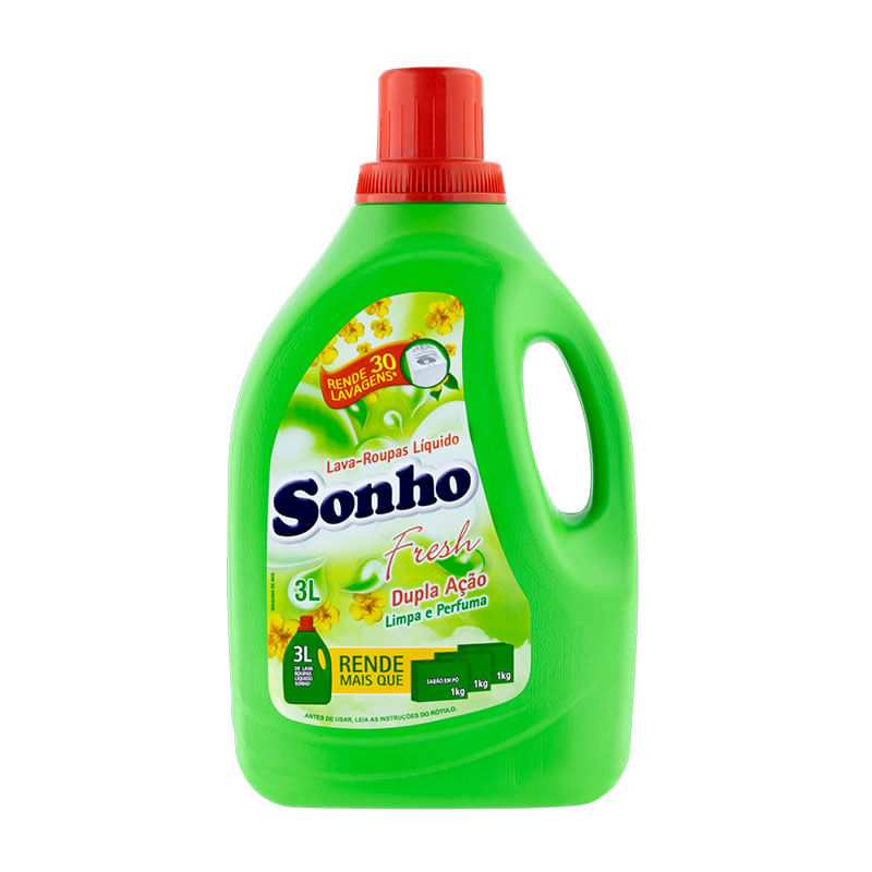 Lava Roupas Diluido Sonho 3L
