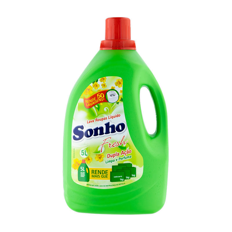 Lava Roupas Diluido Sonho Fresh 5L