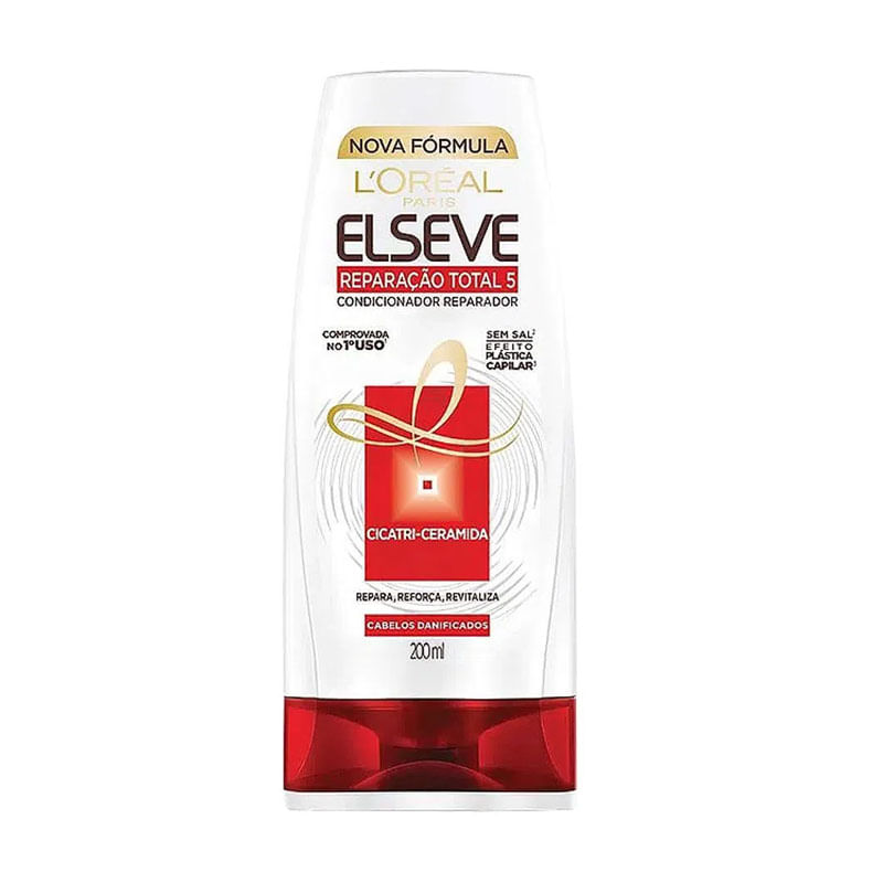 Condicionador Elseve 200ml Reparação Total 5
