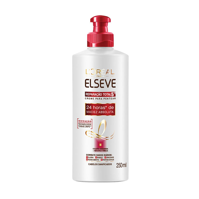 Creme Pentear Elseve Reparação Total 5 250ml 
