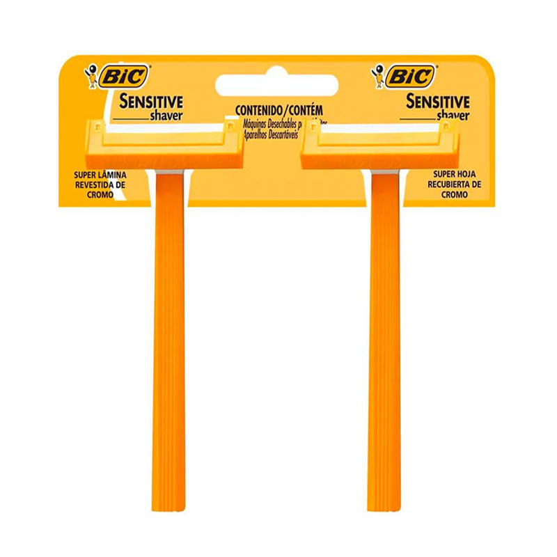 Aparelho Barbear Bic Sensitive Shaver 2un