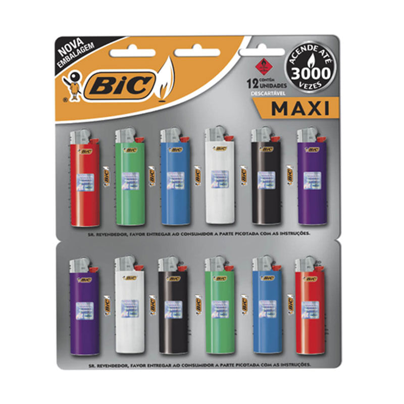 Isqueiro Bic Maxi