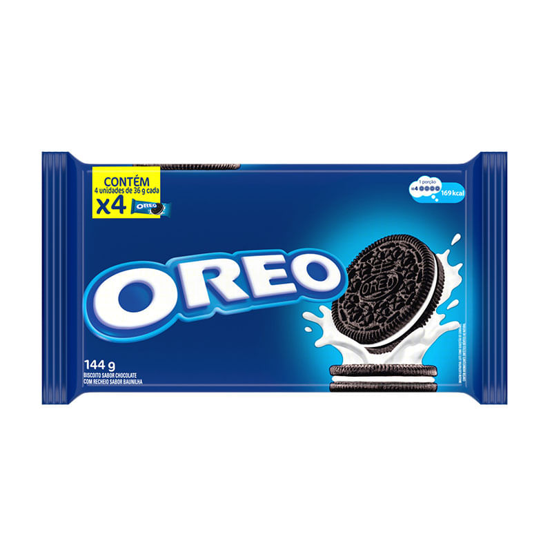 Azul Oreo Biscoito Oreo Original 144g | Azul Atacarejo