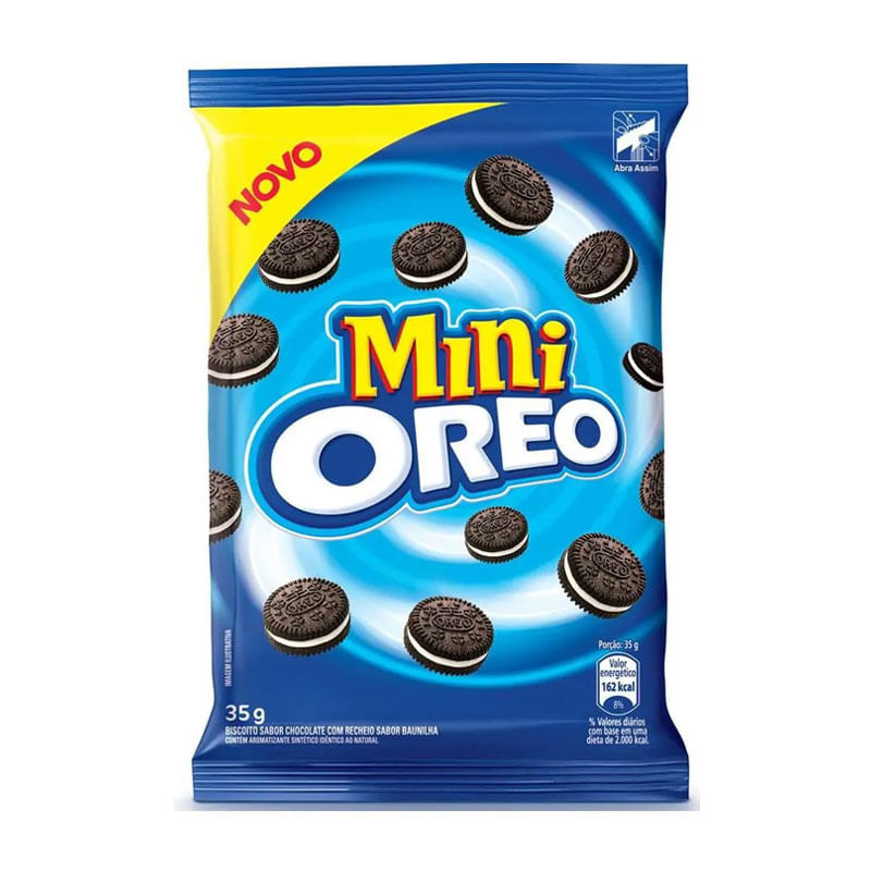 Azul Oreo Biscoito Oreo Mini 35g | Azul Atacarejo