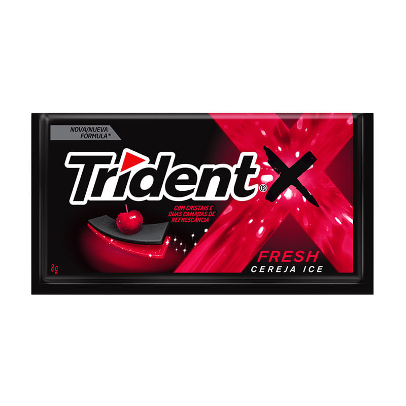 Trident Fresh Cereja 8g