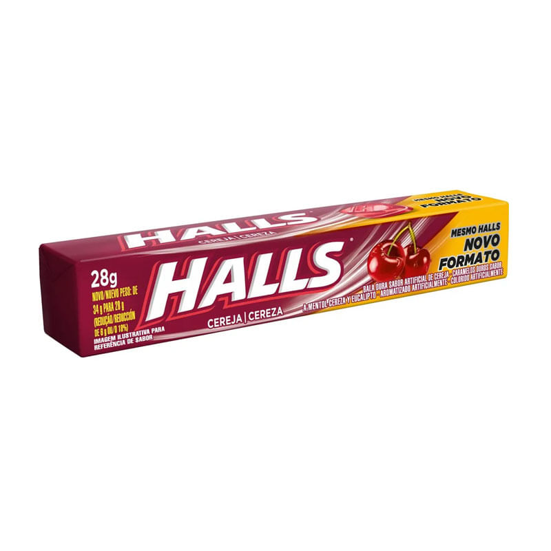 Drops Halls Power Cereja 28g
