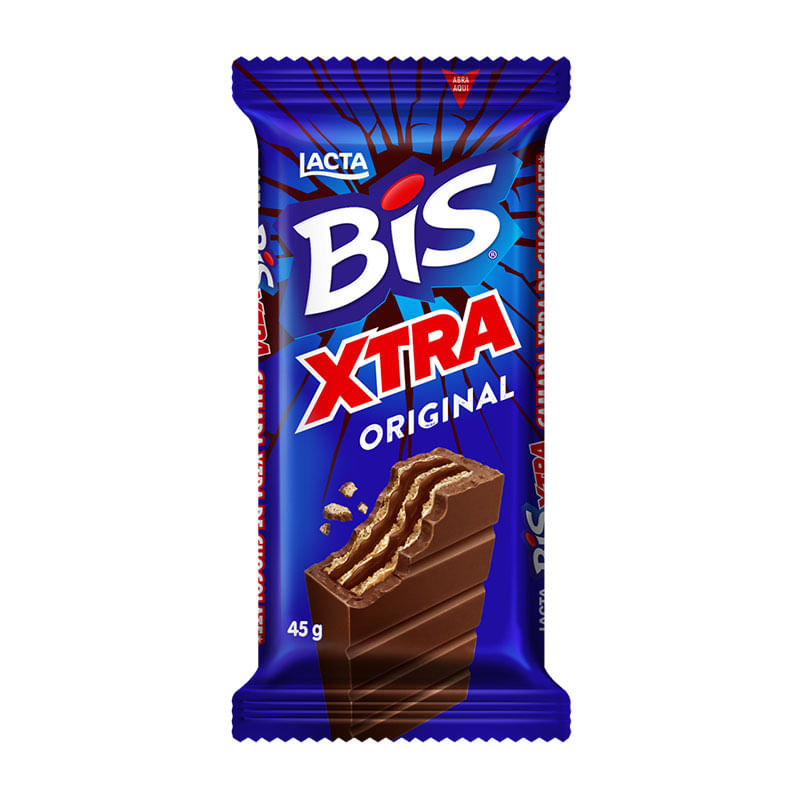 Bis Chocolate Xtra Chocolate Lacta 45g