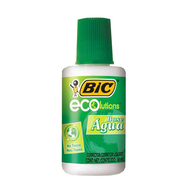 Corretivo Bic 18ml Água Ecolutions Solto 1 Unidade