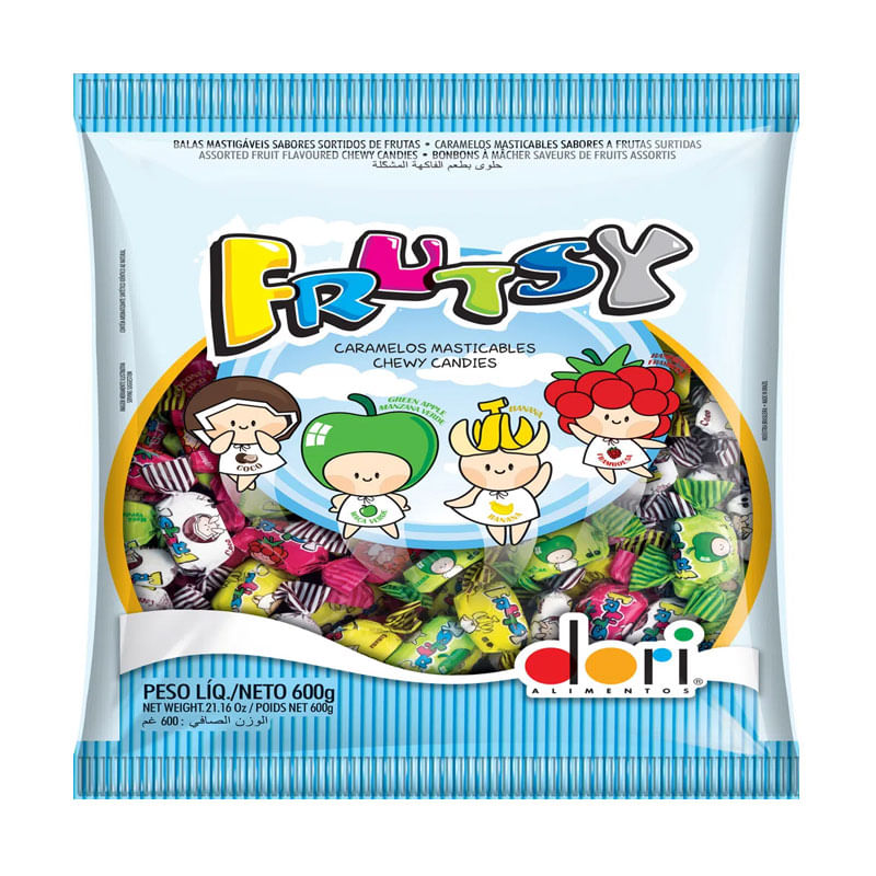 Bala Frutsy Sortida 600g