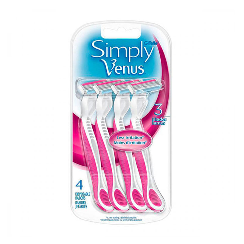 Aparelho de Barbear Venus 3 Simply Leve4 Pague3