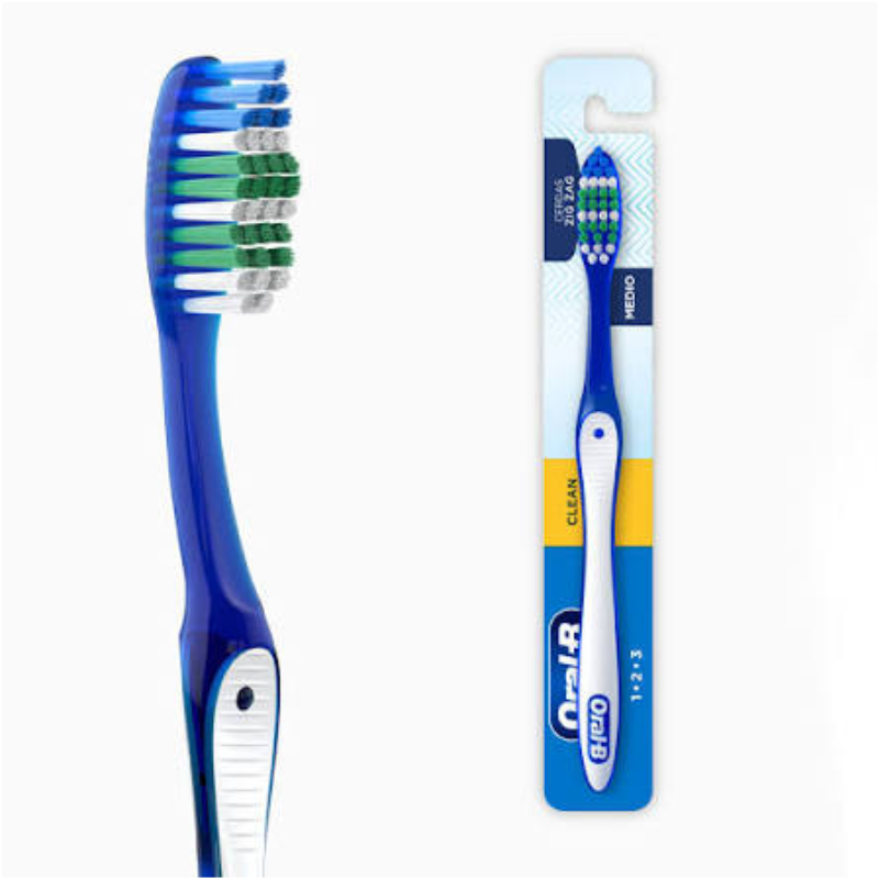 Escova Dental Oral B Classic 123 Macia