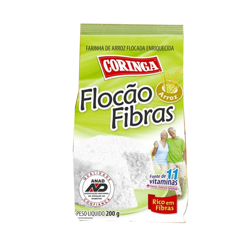 Flocão Coringa 200g Fibras de Arroz