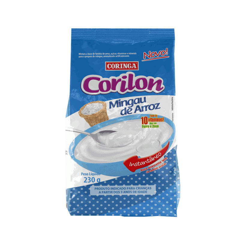 Mingau Coringa 230g Arroz