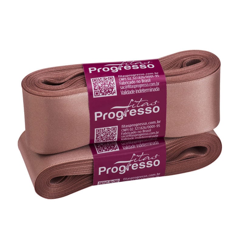 Fita Progresso Cetim CF009 38mm 1143 Rosa Velho