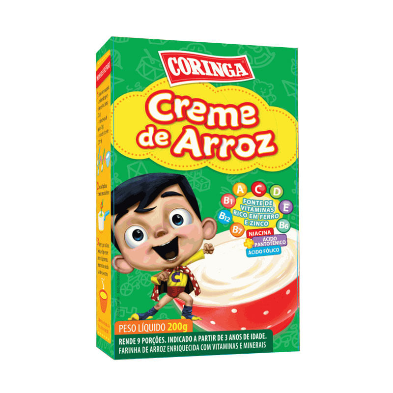 Creme de Arroz Coringa 200g