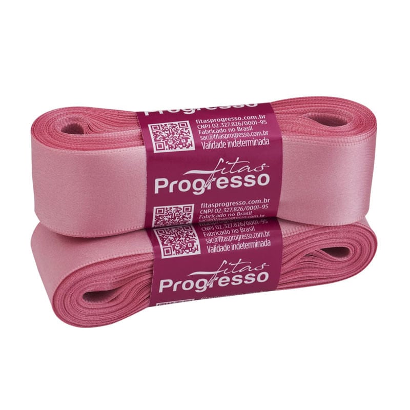 Fita Progresso Cetim CF007 30mm 240 Rosa Escuro