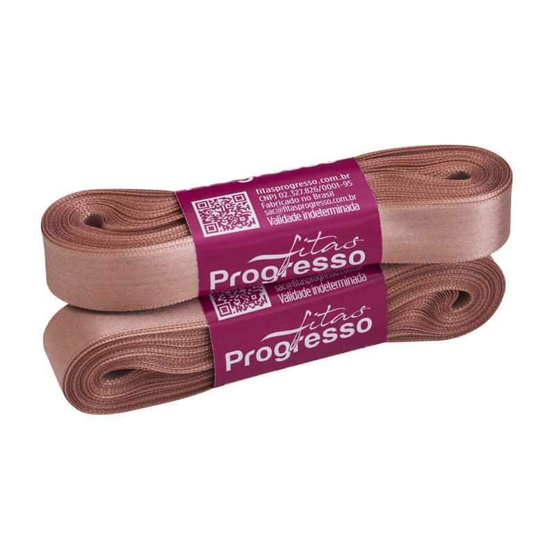 Fita Progresso Cetim CF003 15mm 1143 Rosa Velho
