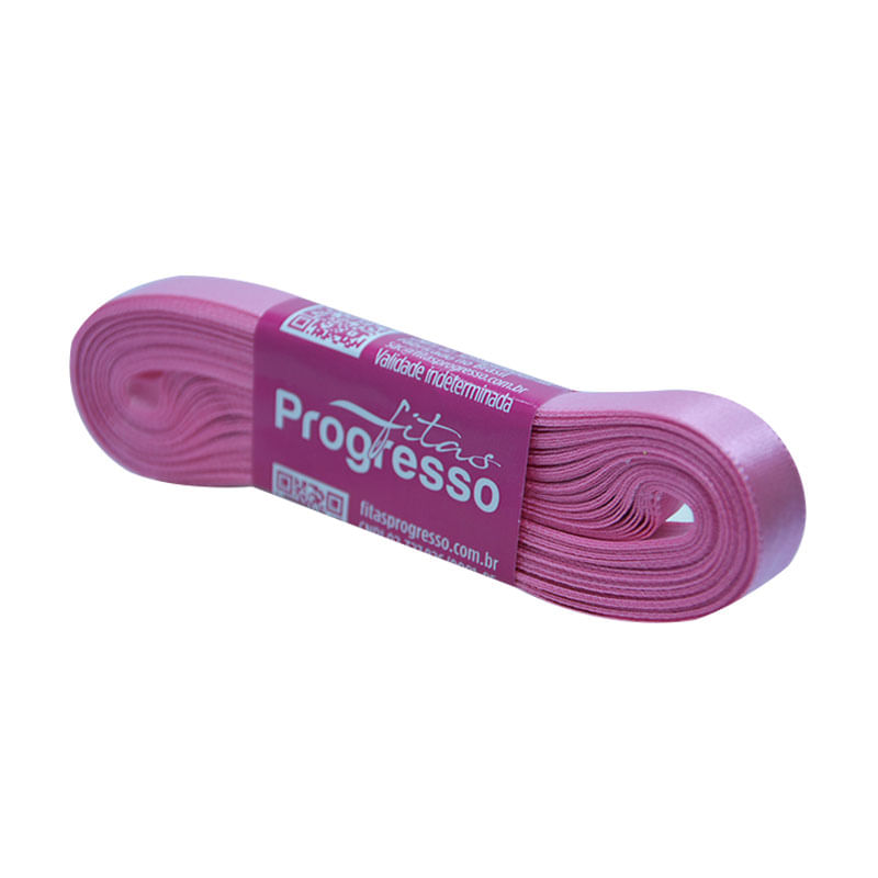 Fita Progresso Cetim CF002 10mm 240 Rosa Escuro