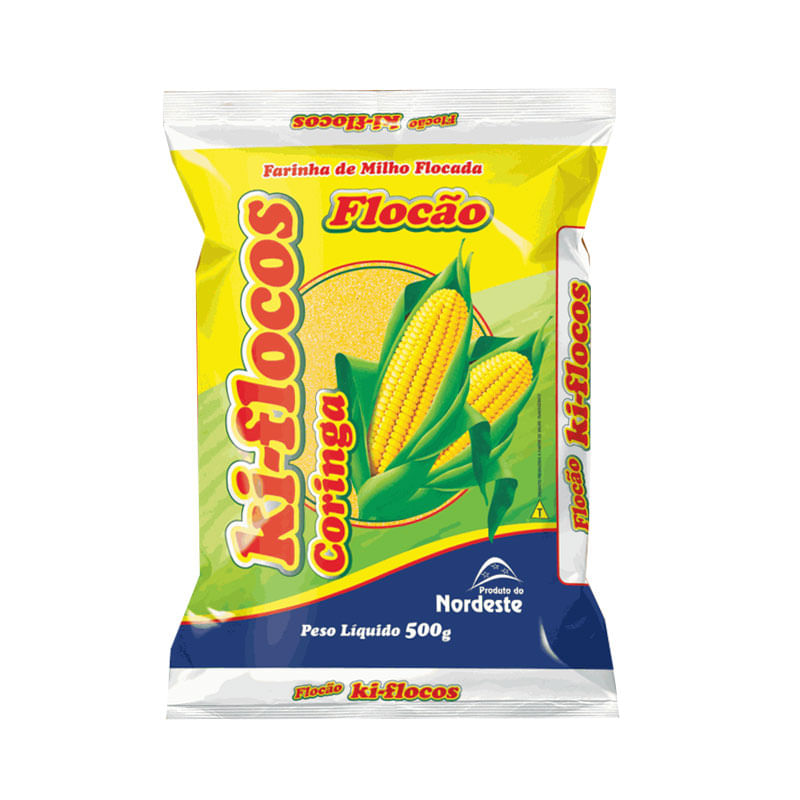 Flocão de Milho Ki Flocos Coringa 500g