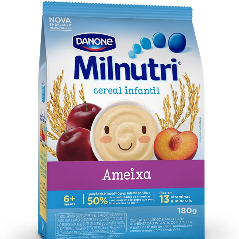 Cereal Infantil Danone 180g Ameixa 