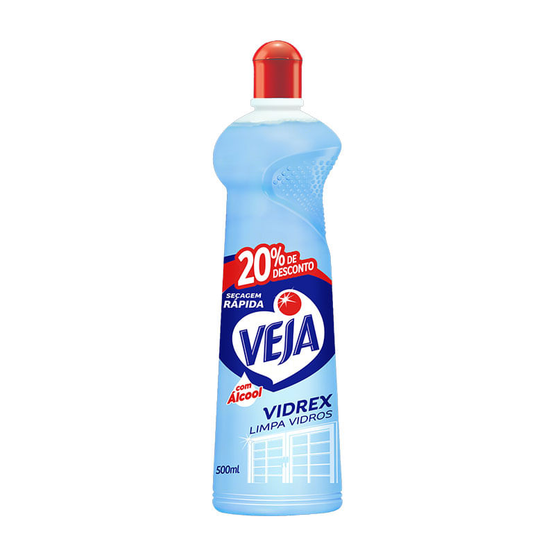 Vidrex Veja 500ml Bio Álcool 
