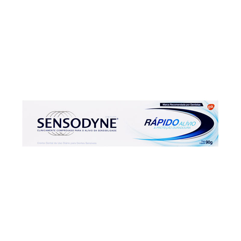 Creme Dental Sensodyne 90g Alivio Rápido