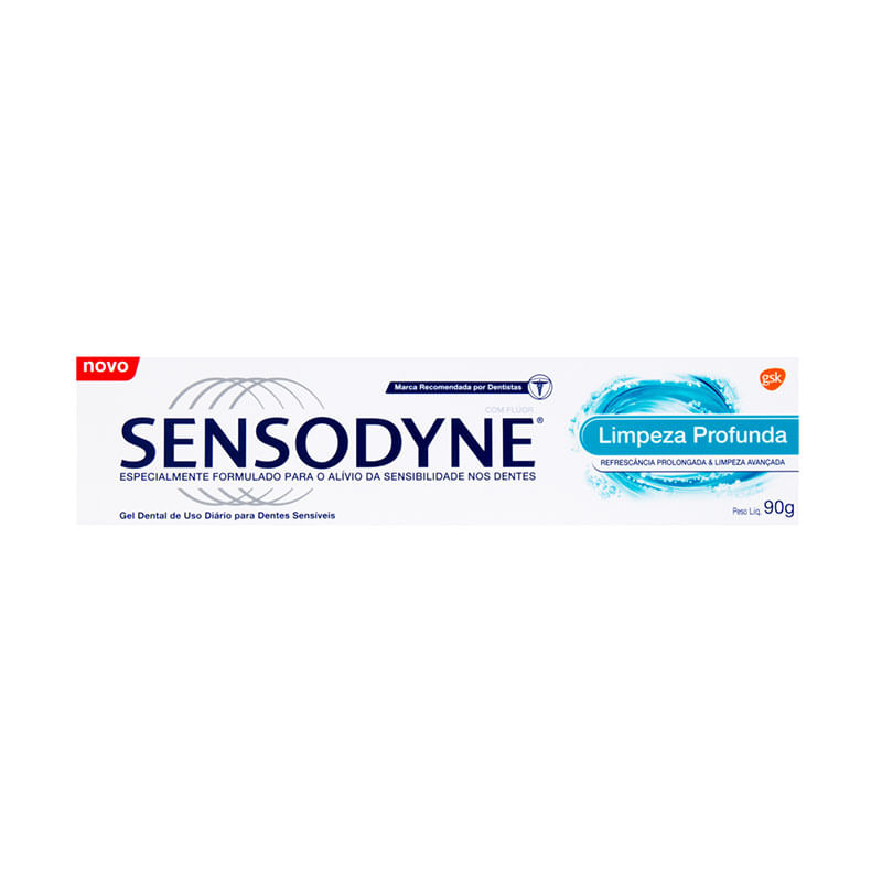 Creme Dental Sensodyne 90g Limpeza Profunda