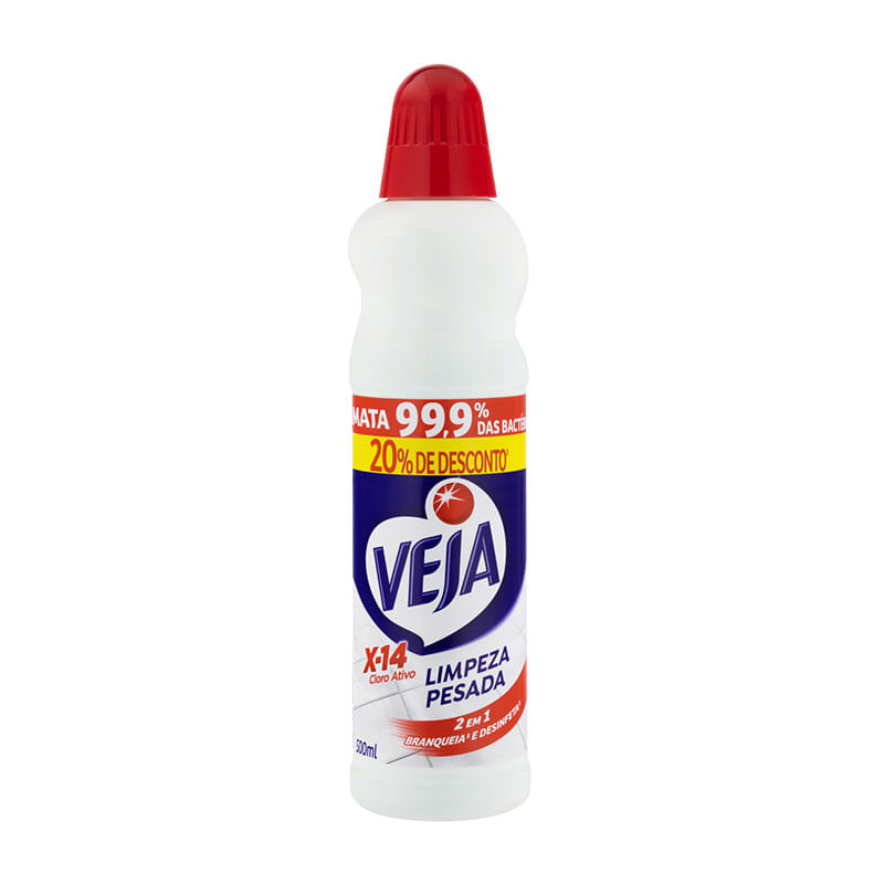 Veja Limpeza Pesada Cloro Ativo 500ml Promoção