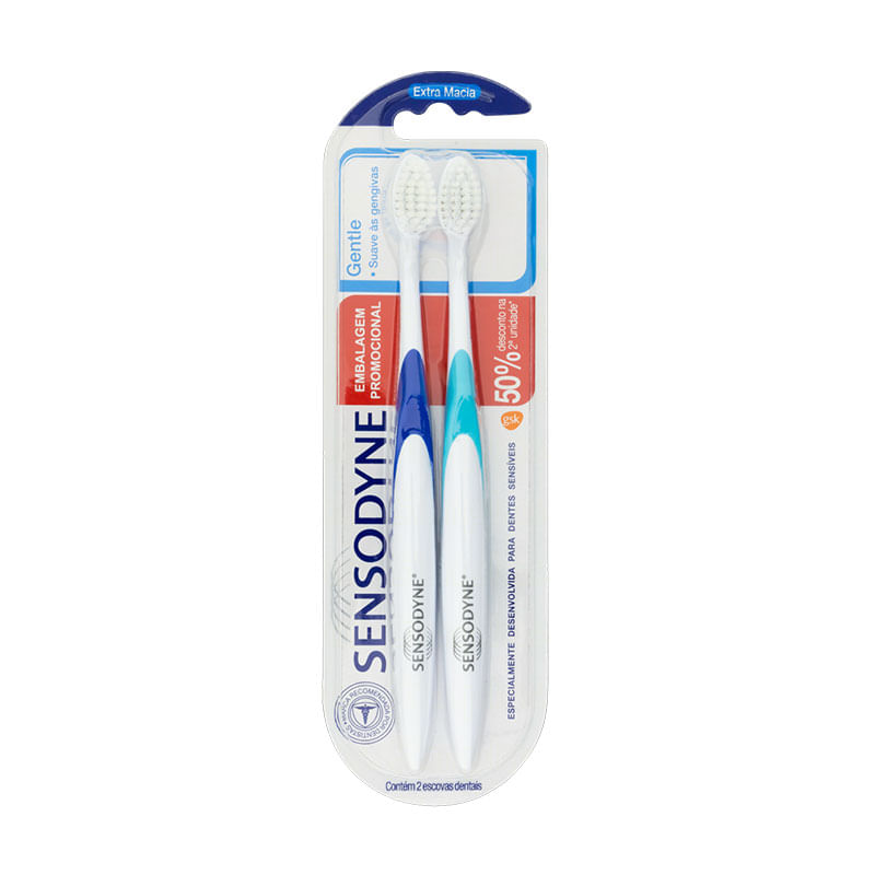 Escova Dental Sensodyne Extra Macia 2un 