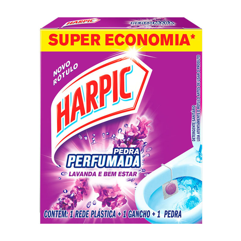 Pedra Sanitária Harpic Lavanda 20g 