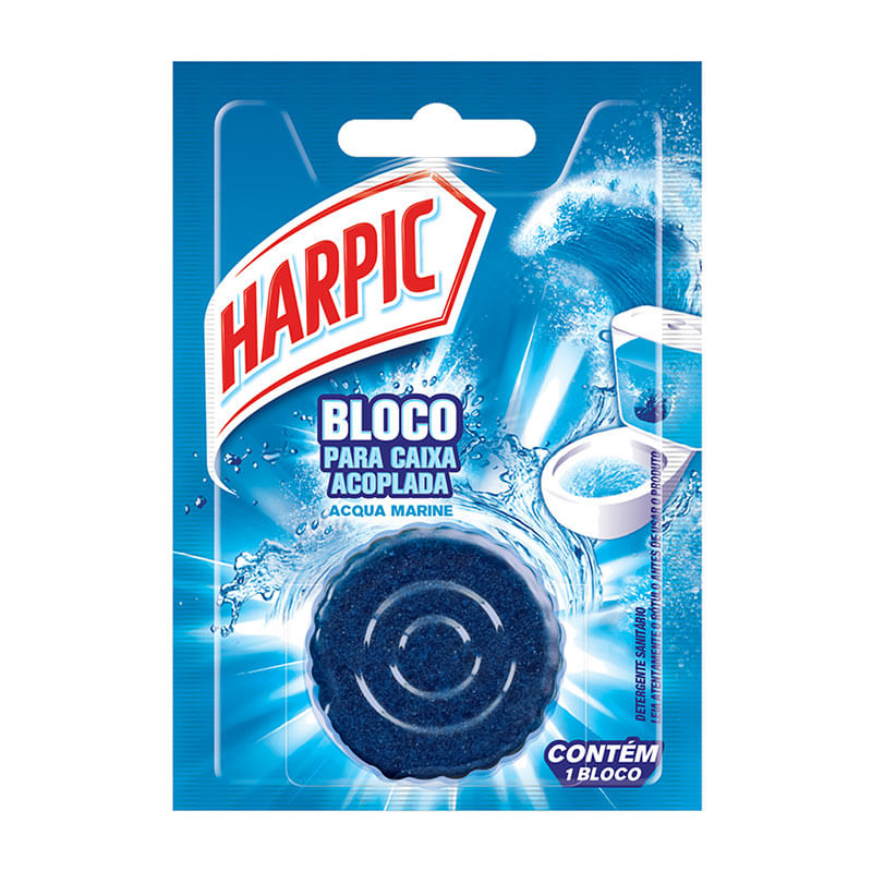 Harpic Tablet para Caixa Acoplada Reckitt 50g Azul