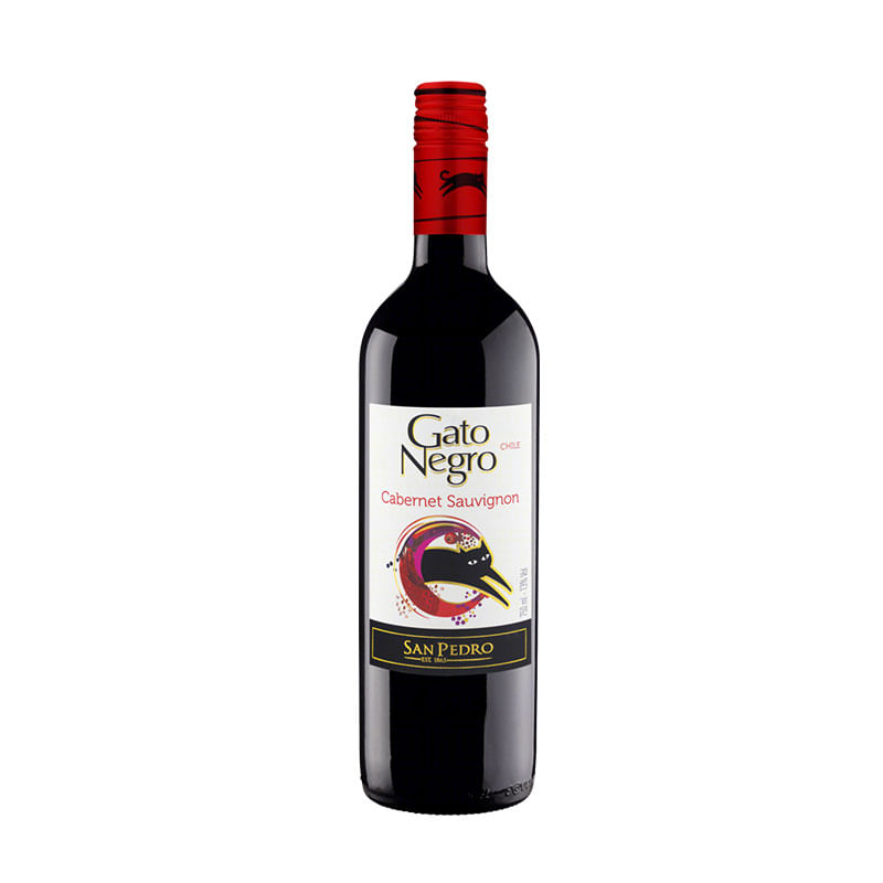 Vinho Chileno Tinto Gato Negro Cabernet Sauvignon 750ml