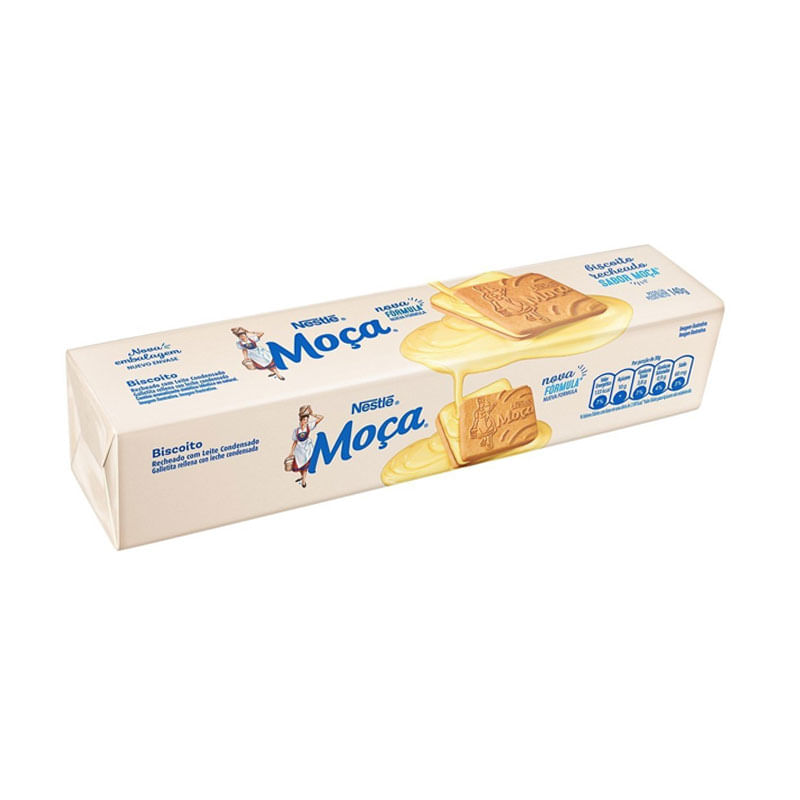 Biscoito Recheado Moça 140G