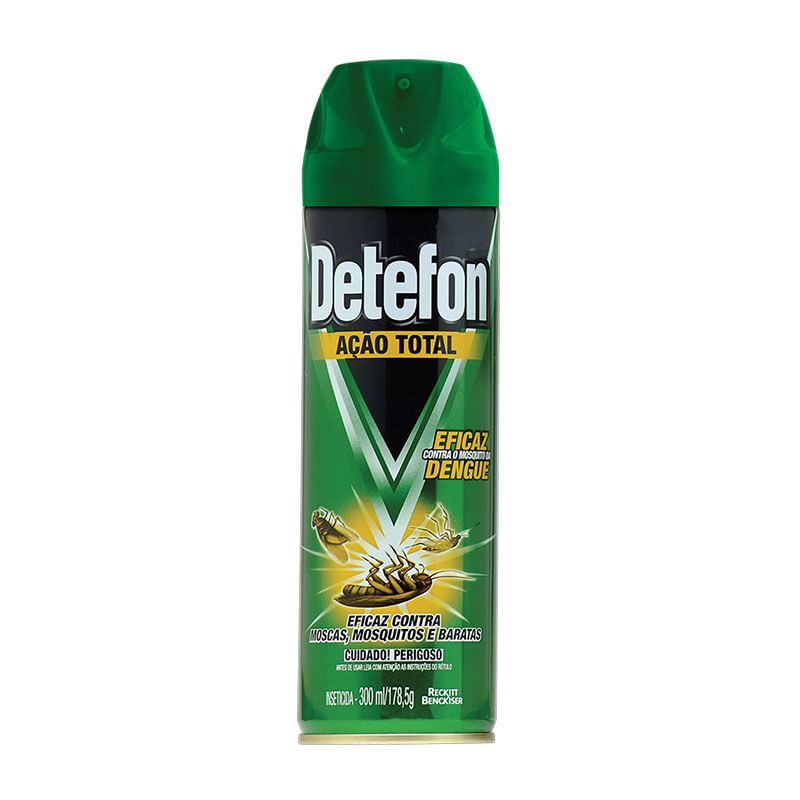 Detefon Ação Total Aerossol Reckitt 300ml