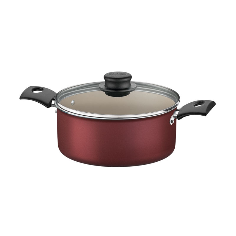 Caçarola Tramontina Vermelha 22cm 3,7 Turim