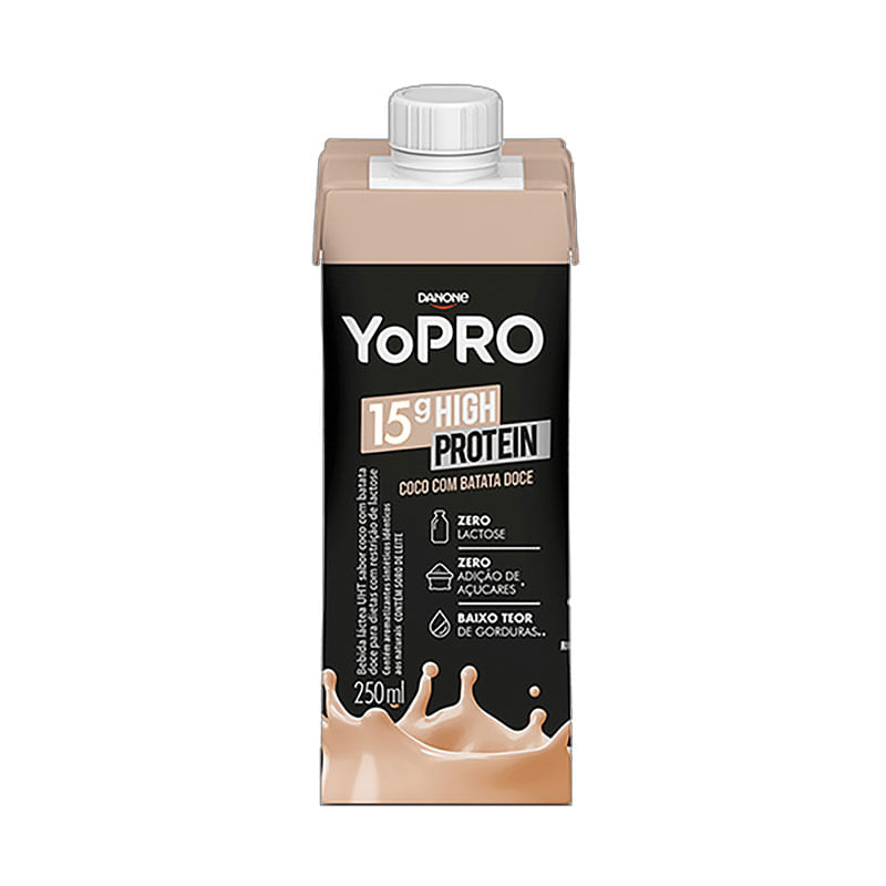 Yopro Coco com Batata Doce Danone 250ml