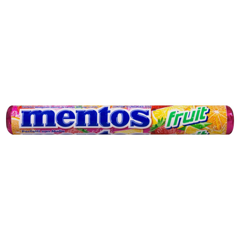 CONFEITO MENTOS FRUIT 37,5G