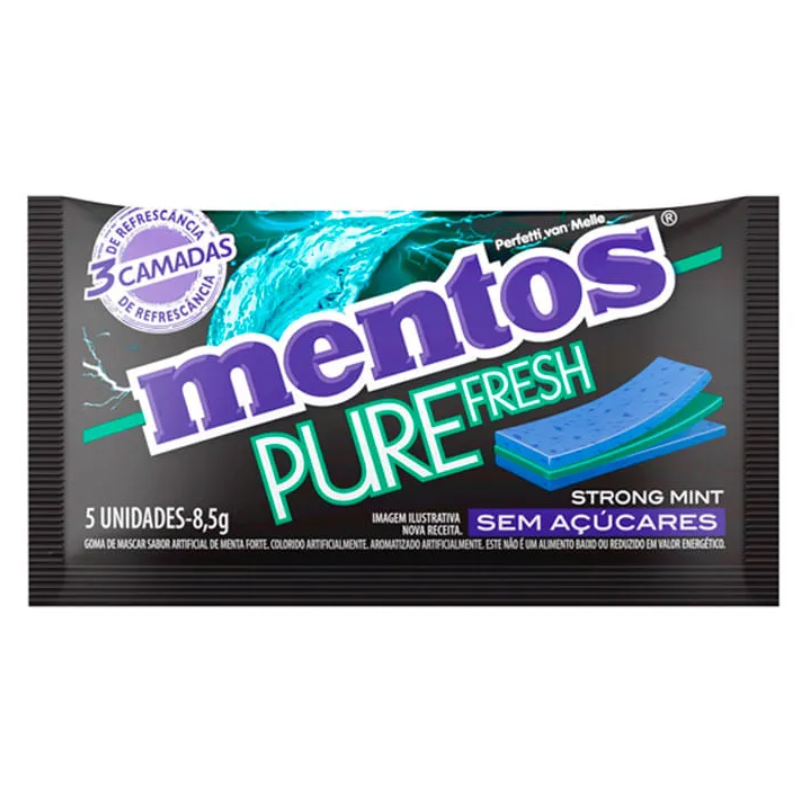 GOMA DE MSC PURE FRESH MINT 8,5 G MENTOS