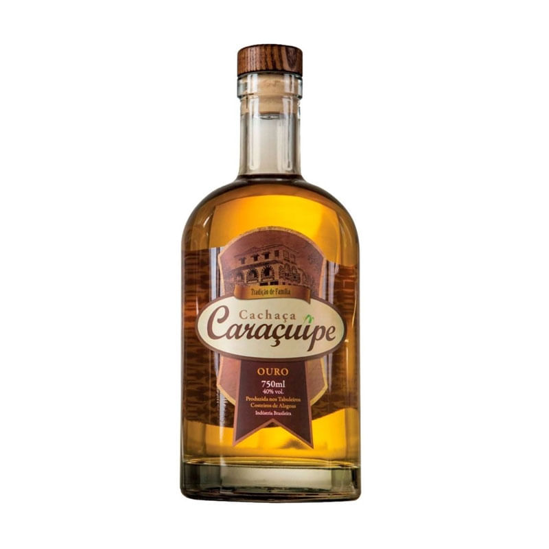 Cachaça Caraçuipe Ouro 750ml