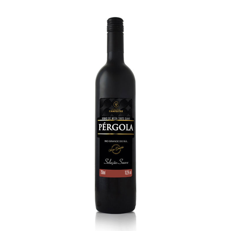 Vinho Branco Pérgola Tinto Suave 750ml