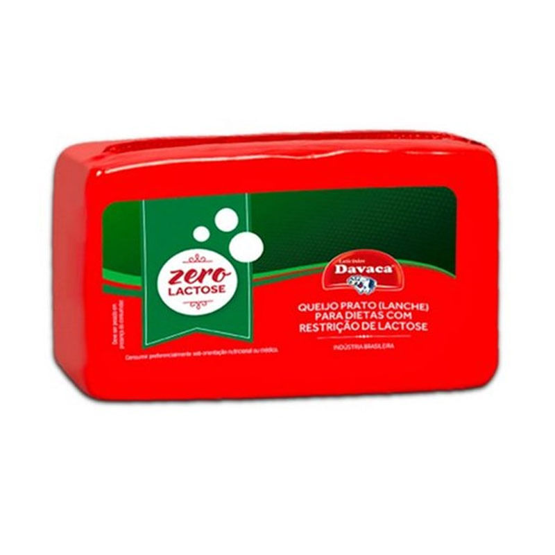 Queijo Prato Davaca Mini Lanche Zero Lactose kg