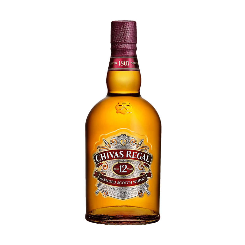 Whisky Chivas Regal 12 YO 750ml