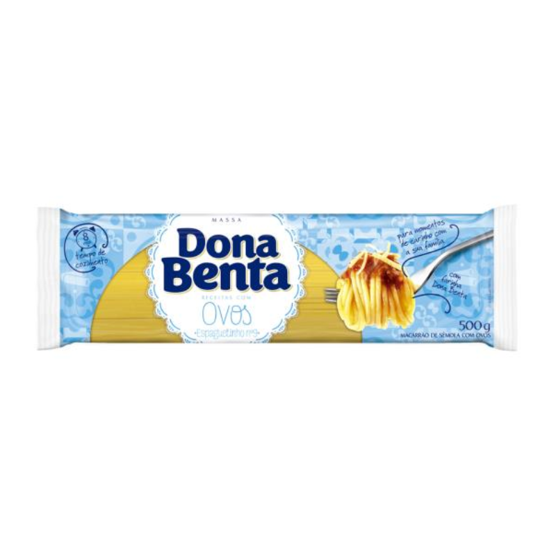 Macarrão Espaguete Dona Benta Ovos 500g