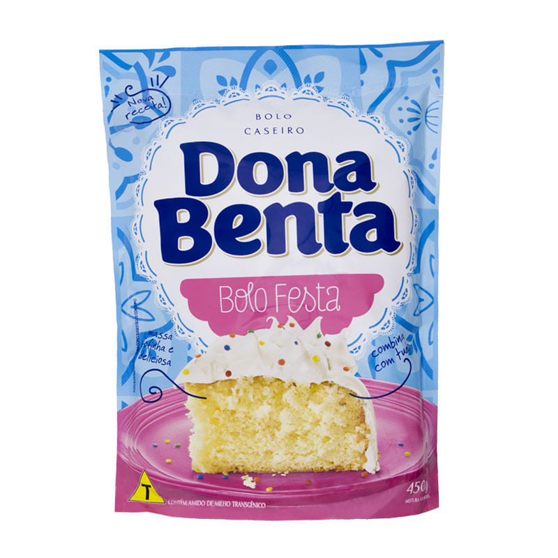 Mistura para Bolo Dona Benta Festa 450g 
