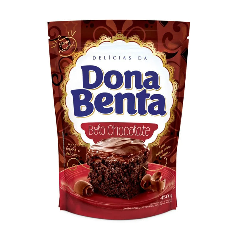 Mistura para Bolo Dona Benta Chocolate 450g 